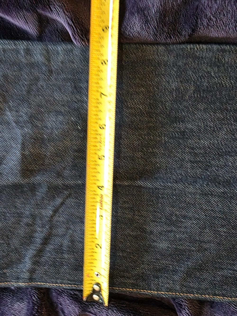 Tellason Stock Cone Mills Selvedge Denim Jeans USA Made 14 oz Size 35x35 - Picture 8 of 12